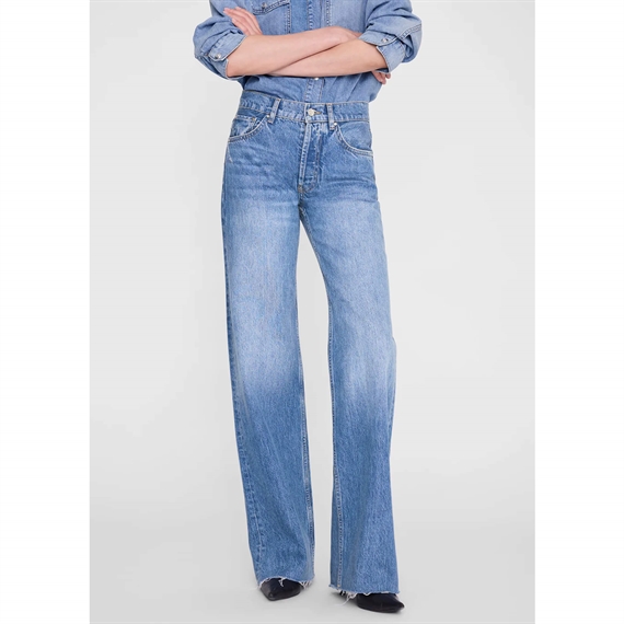 Anine Bing Hugh Jeans, Panama Blue 